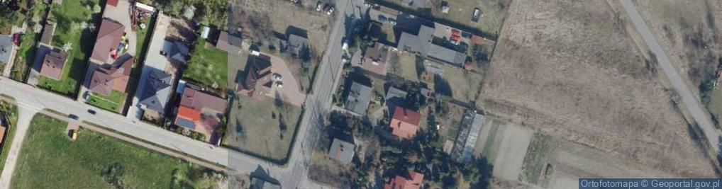 Zdjęcie satelitarne Wschodnia ul.