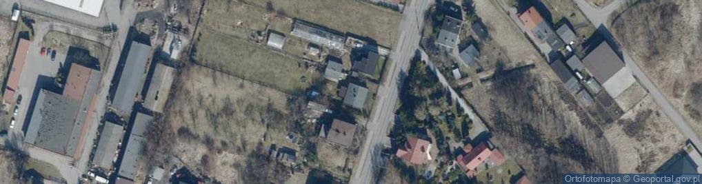 Zdjęcie satelitarne Wschodnia ul.