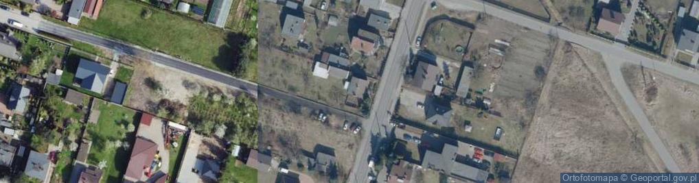Zdjęcie satelitarne Wschodnia ul.