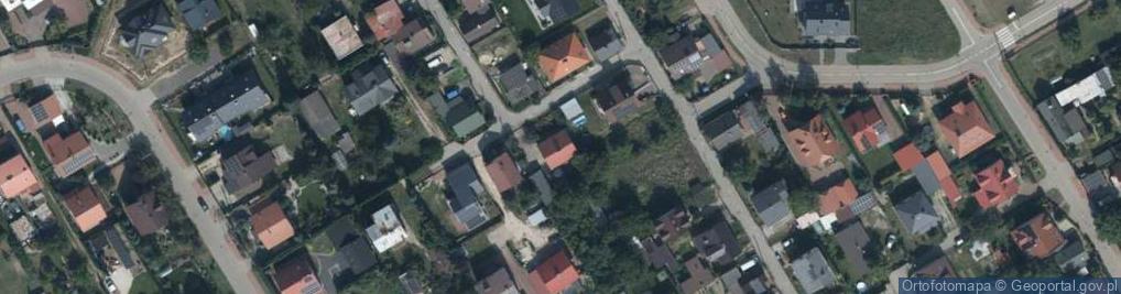 Zdjęcie satelitarne Współczesna ul.