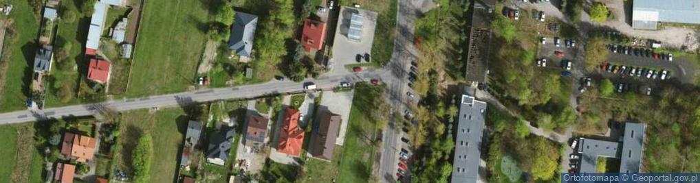 Zdjęcie satelitarne Wschodnia ul.