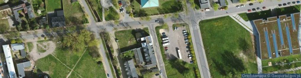 Zdjęcie satelitarne Wspólna ul.