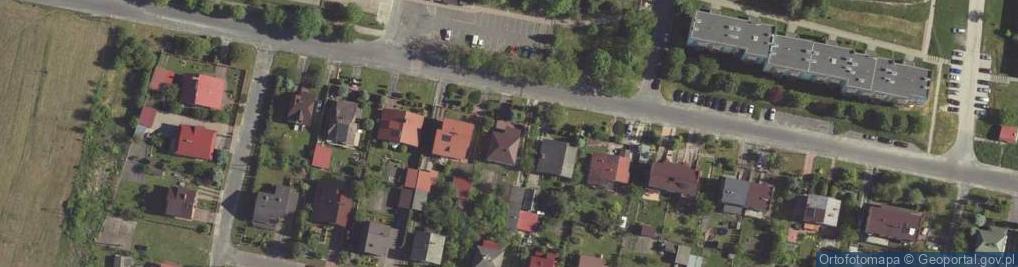 Zdjęcie satelitarne Wschodnia ul.