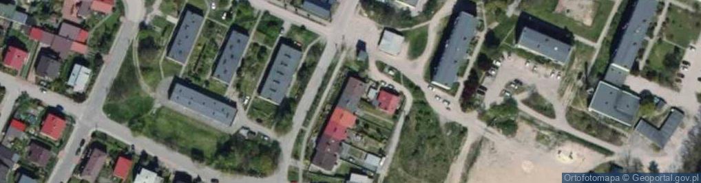 Zdjęcie satelitarne Wschodnia ul.