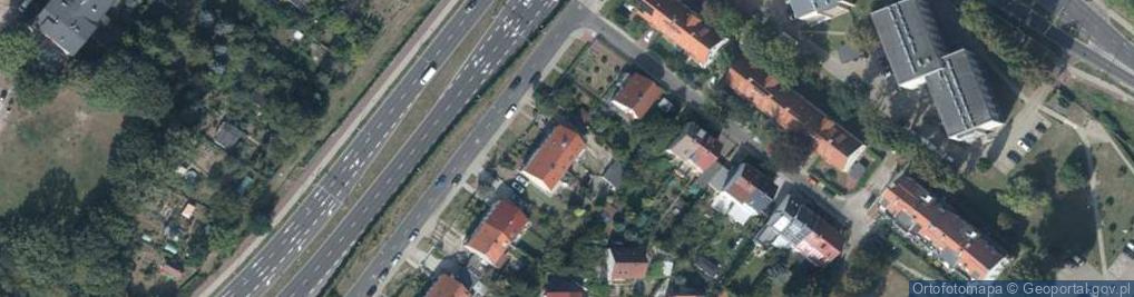 Zdjęcie satelitarne Wszystkich Świętych ul.