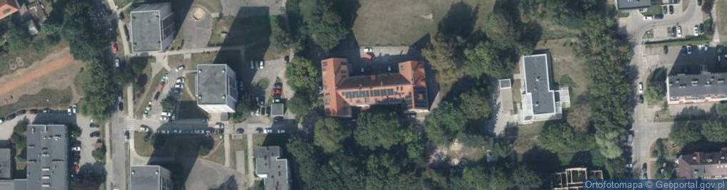 Zdjęcie satelitarne Wszystkich Świętych ul.
