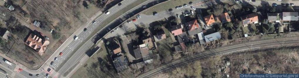 Zdjęcie satelitarne Wszystkich Świętych ul.