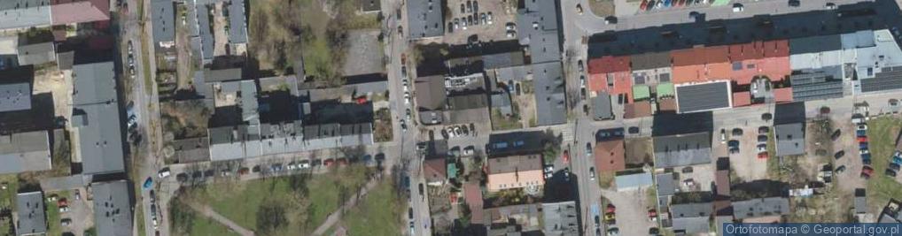 Zdjęcie satelitarne Wschodnia ul.