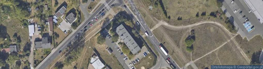Zdjęcie satelitarne Wschodnia ul.