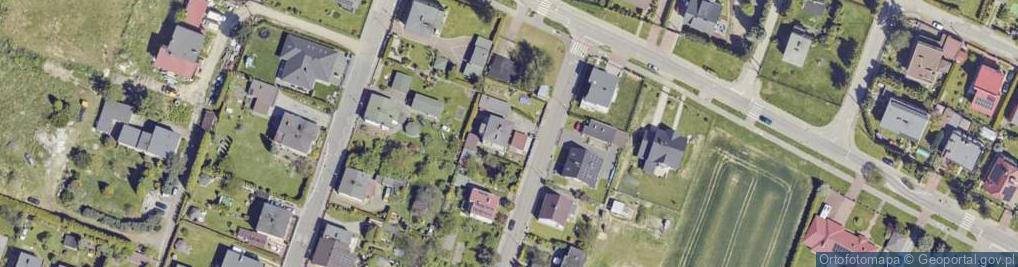 Zdjęcie satelitarne Wschodnia ul.