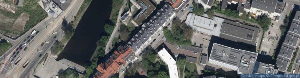 Zdjęcie satelitarne Wszystkich Świętych ul.