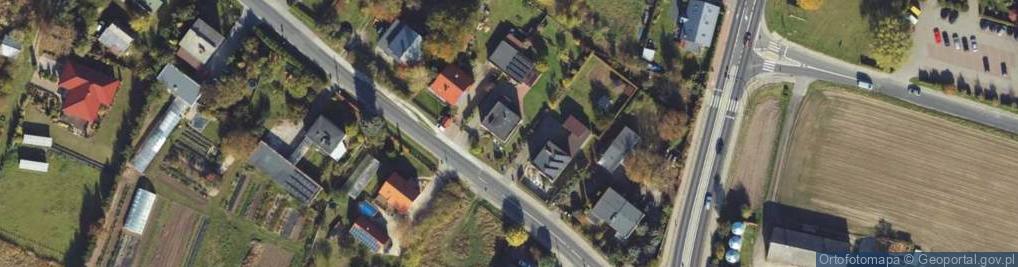 Zdjęcie satelitarne Wteleńska ul.
