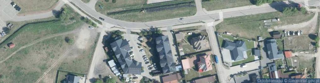 Zdjęcie satelitarne Wypusty ul.