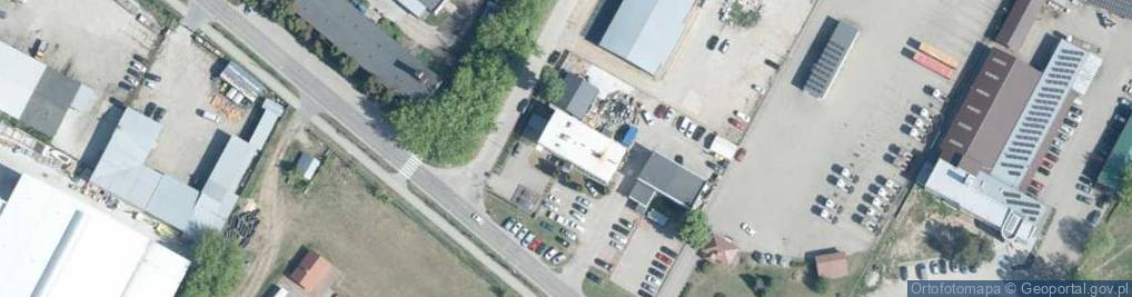 Zdjęcie satelitarne Wypusty ul.