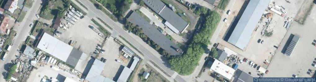Zdjęcie satelitarne Wypusty ul.