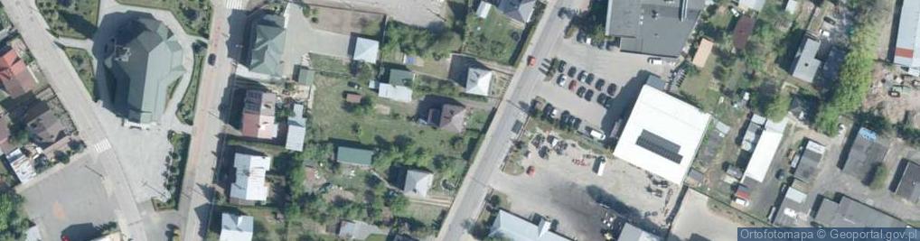 Zdjęcie satelitarne Wypusty ul.