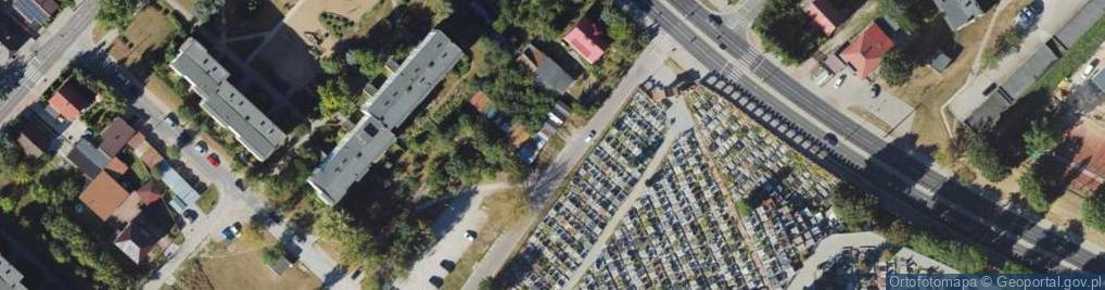 Zdjęcie satelitarne Wysoki Stoczek ul.