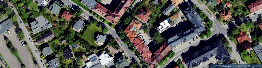 Zdjęcie satelitarne Wyspiańskiego Stanisława ul.