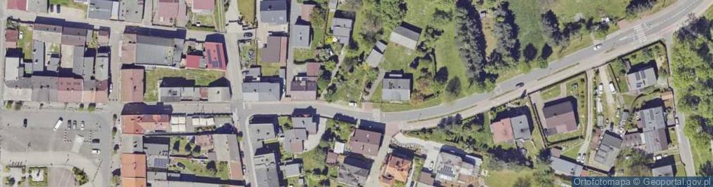Zdjęcie satelitarne Wylotowa ul.