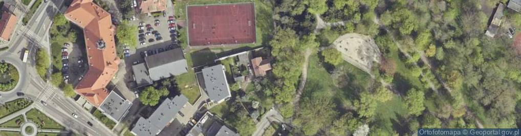 Zdjęcie satelitarne Wydarzeń Brzeskich 1966 r. ul.