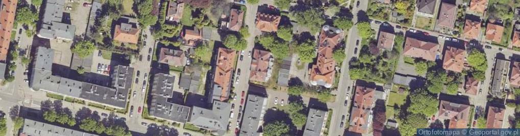 Zdjęcie satelitarne Wyspiańskiego Stanisława ul.