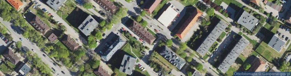 Zdjęcie satelitarne Wyzwolenia ul.