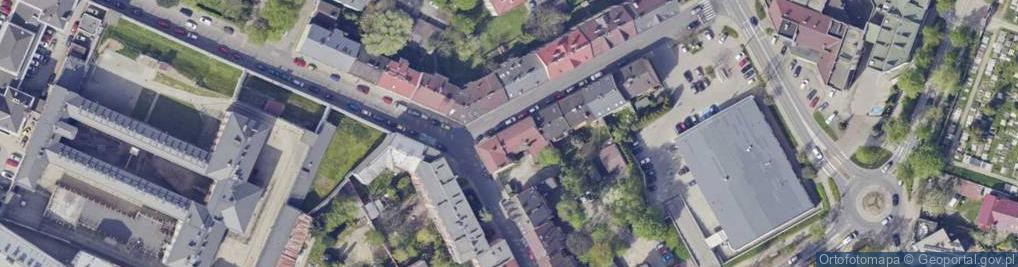 Zdjęcie satelitarne Wyspiańskiego Stanisława ul.