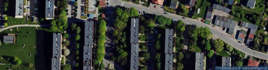 Zdjęcie satelitarne Wyspiańskiego Stanisława ul.