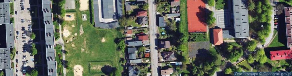 Zdjęcie satelitarne Wyspiańskiego Stanisława ul.