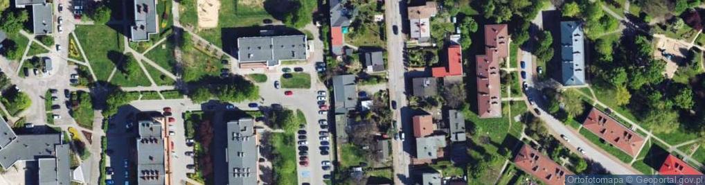 Zdjęcie satelitarne Wyspiańskiego Stanisława ul.