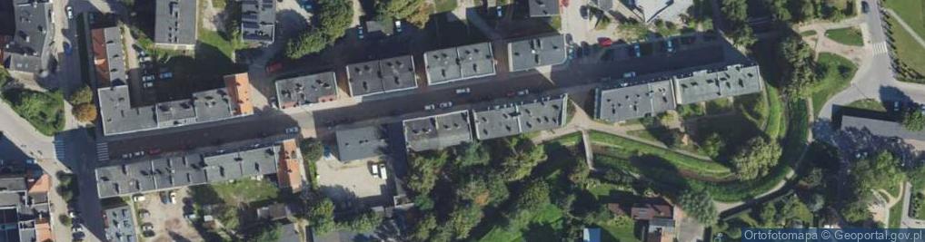 Zdjęcie satelitarne Wyspiańskiego Stanisława ul.