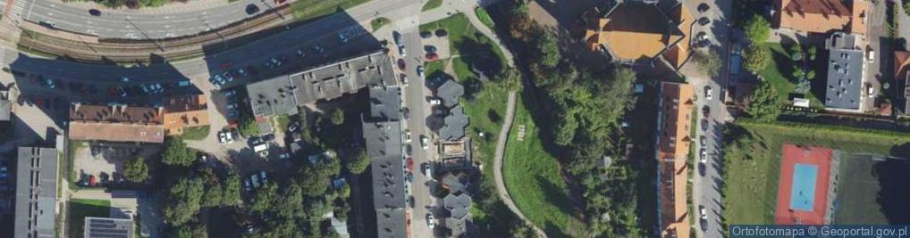 Zdjęcie satelitarne Wyspiańskiego Stanisława ul.