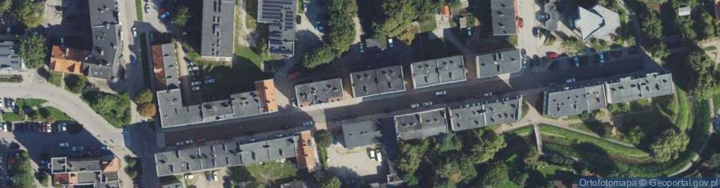 Zdjęcie satelitarne Wyspiańskiego Stanisława ul.