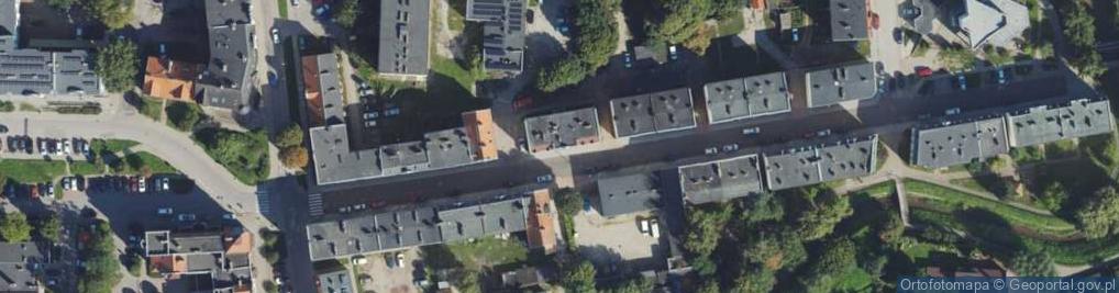 Zdjęcie satelitarne Wyspiańskiego Stanisława ul.