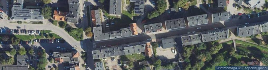 Zdjęcie satelitarne Wyspiańskiego Stanisława ul.