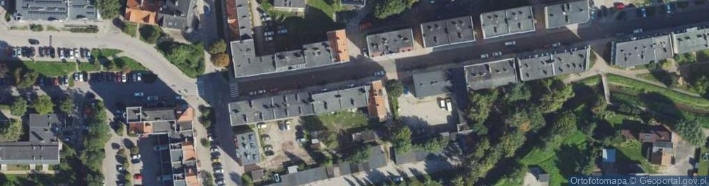 Zdjęcie satelitarne Wyspiańskiego Stanisława ul.
