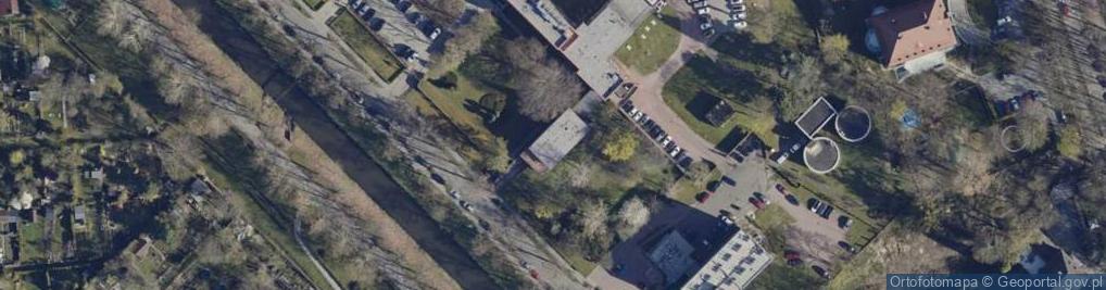 Zdjęcie satelitarne Wybrzeże Armii Krajowej ul.
