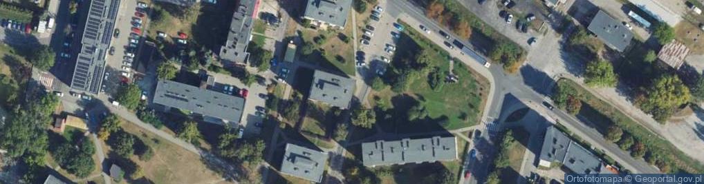 Zdjęcie satelitarne Wyzwolenia ul.