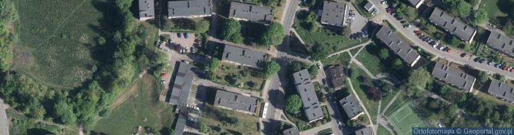 Zdjęcie satelitarne Wyspiańskiego Stanisława ul.