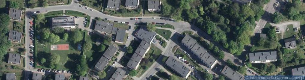 Zdjęcie satelitarne Wyspiańskiego Stanisława ul.
