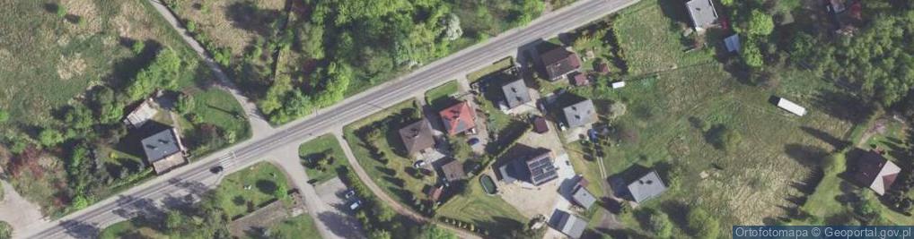 Zdjęcie satelitarne Wysoki Brzeg ul.