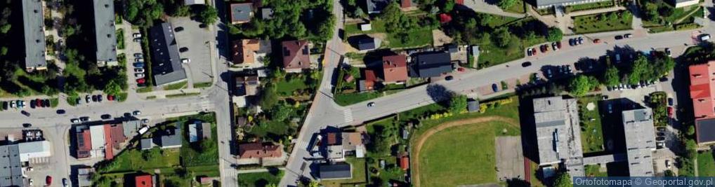 Zdjęcie satelitarne Wyspiańskiego Stanisława ul.
