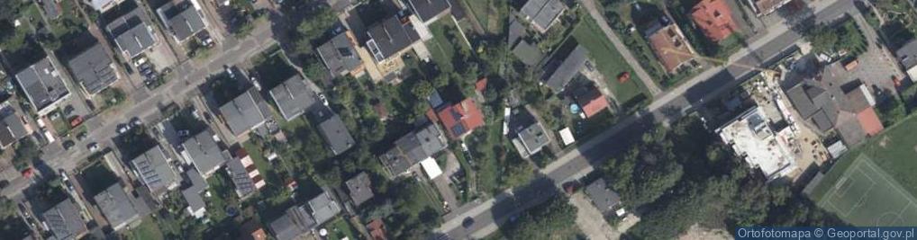 Zdjęcie satelitarne Wylotowa ul.