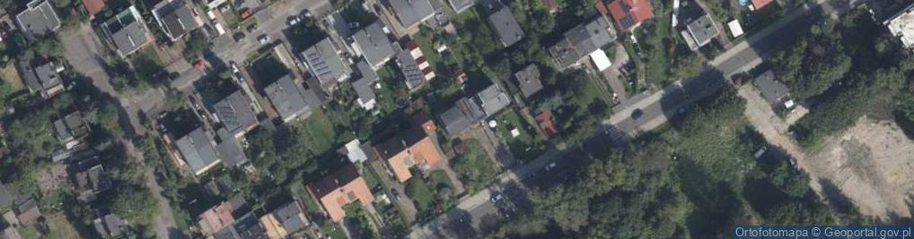 Zdjęcie satelitarne Wylotowa ul.