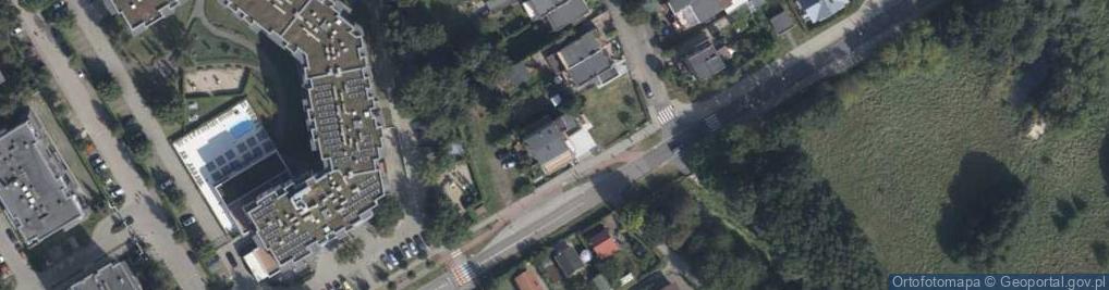 Zdjęcie satelitarne Wylotowa ul.