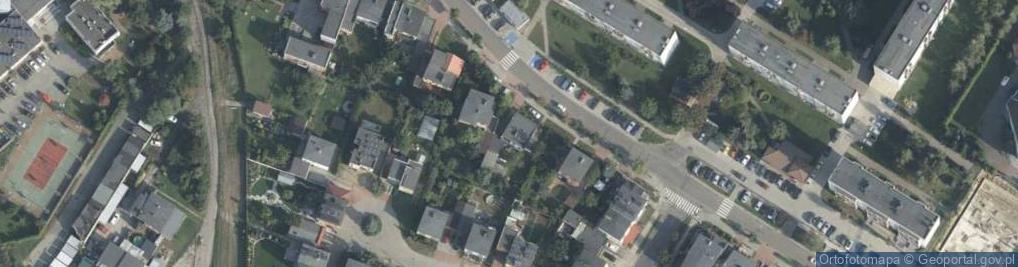 Zdjęcie satelitarne Wyzwolenia ul.
