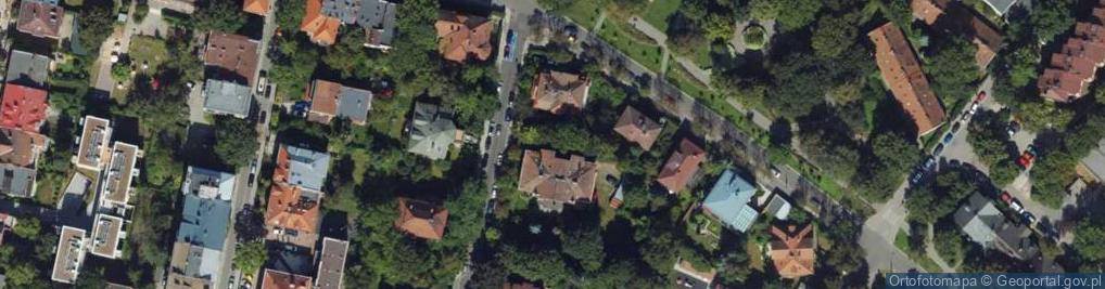 Zdjęcie satelitarne Wyspiańskiego Stanisława ul.
