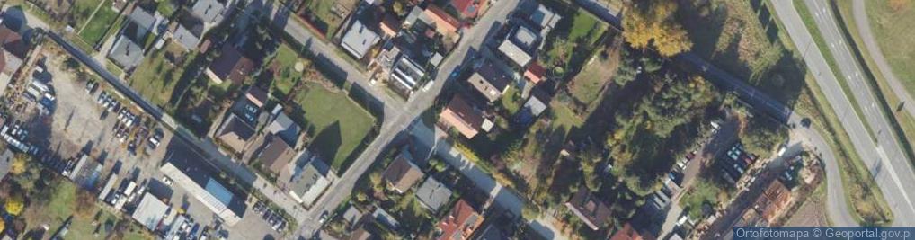 Zdjęcie satelitarne Wyspiańskiego Stanisława ul.