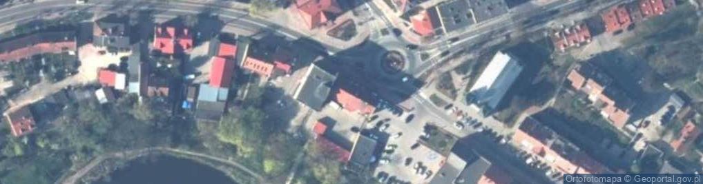Zdjęcie satelitarne Wysokiej Bramy ul.