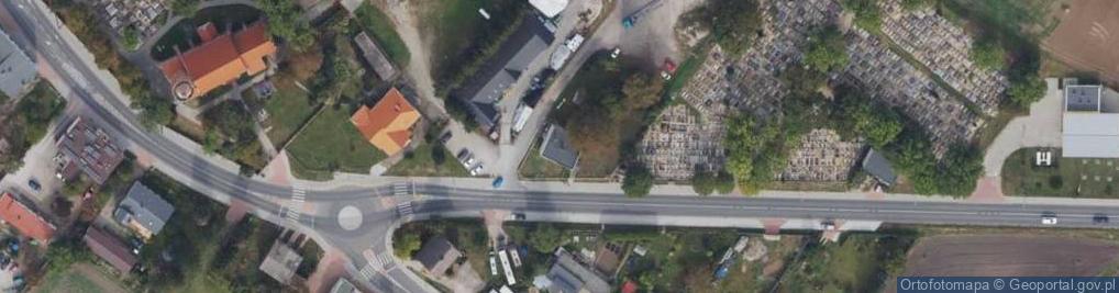 Zdjęcie satelitarne Wybudowanie Wąbrzeskie ul.